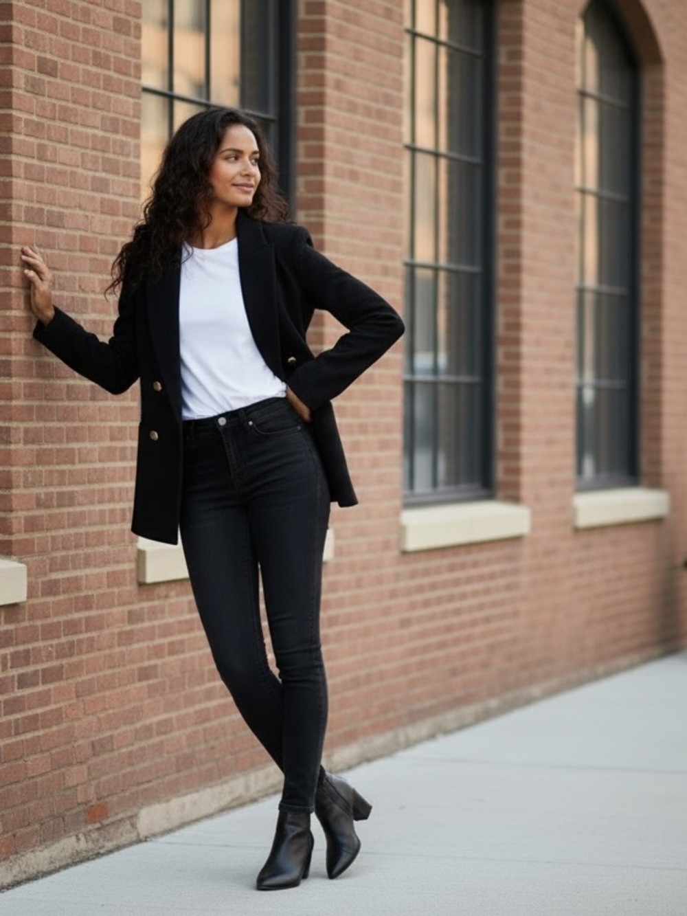 H&M Black Wool Blend Tailored Blazer
Jacket - Women's Size XL (EUC) - Picture 5 of 10